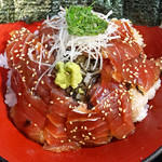 天然海水いけす海陽亭 - まぐろ漬け丼