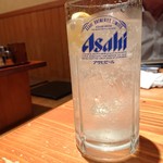 居酒屋 武双 - 2019年2月　レモンサワー