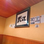 居酒屋 武双 - 2019年2月　武双の額