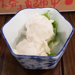 ガッツリ麺ふじもり - ポテトサラダ