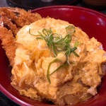 もつ鍋 清水 - エビフライ丼