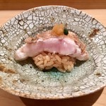 江戸前鮓 すし通 - のどぐろ 最高に美味い！脂がしっかりあり、皮の表面を炙ってあるので、旨味が増してる。そして、非常に柔らかい