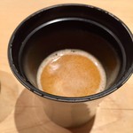 江戸前鮓 すし通 - お味噌汁 10種類の魚のあらと海老の出し 非常な濃厚で美味い！