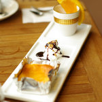 セピアコーヒー - 2011/11/5 チーズケーキセット(500円位だったと思う)