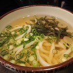 Yamakian Udon - ・山菜うどん 400円
