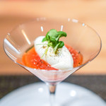 ARMONICO - 完熟トマトのジュレとモッツァレラチーズのムース