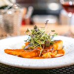 ARMONICO - 平スズキと蛤と茸のトマト煮込み