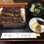 うなぎ魚徳 - うな重(吸物付)
