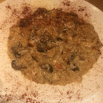 ARBOL - ポルチーニ茸とズワイガニの赤味噌クリームリゾット