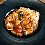 estY - 魚介のアラビアータ