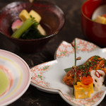 Kaisekisakura - 焼き物、炊き合わせ