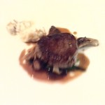 子牛のソテー　ピンぼけ