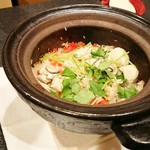 馬車道 大かわ - 牡蠣ご飯