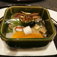 馬車道 大かわ - 下の段　自家製カラスミ等