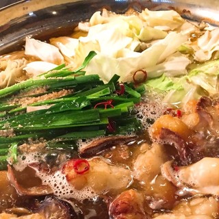 燻製もつ鍋コース 全7品 通常5 0円 飲放付4 0円 あんざ 天神今泉店 天神南 居酒屋 食べログ