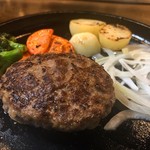 ステーキハウス磐梯 - 磐梯ハンバーグ