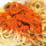 ラーメン二郎 - 一味投下～♪