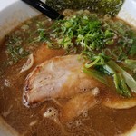 らーめんふぁみりー - 濃厚作州ブラックラーメン