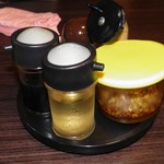 らーめんでぽっと - 調味料類