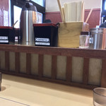 そばの神田 東一屋 - コンディメンツ。