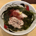 饗 くろ喜 - 「鱈・白子・三種の海藻の味噌そば」1800円