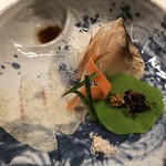 鰻はし本 - うな刺し