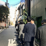 とんかつ 万平 - 行列