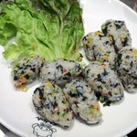 とんちゃん - セルフおにぎり486円