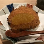 ぎおん 阪川 - かに甲羅揚げ