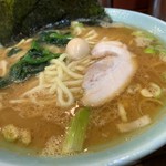 Ramenichirokuya - 醤油ねぎラーメン(中) ねぎ乗せ前