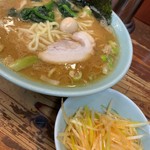 ラーメン壱六家 - 醤油ねぎラーメン(中)