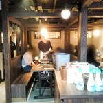 月島もんじゃ もへじ - 店内