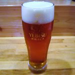 旬菜割烹 和しん - 琥珀エビス生