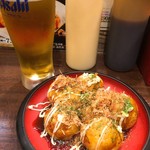 たこ家道頓堀くくる - ちょい飲みセット  990円