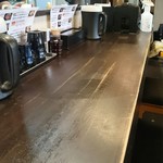 ラーメン スミス - カウンター