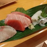 菊寿司 - 刺身盛り