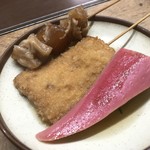 清龍軒 - ある日のおでん　牛スジ、ガンス、かまぼこ