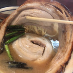 烈志笑魚油 麺香房 三く - 