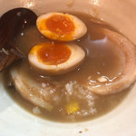 烈志笑魚油 麺香房 三く - 