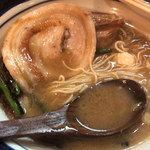 烈志笑魚油 麺香房 三く - 