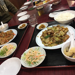 廣聚隆 - 回鍋肉定食と生姜焼き定食