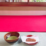 妙心寺山内 退蔵院 - 料理写真:お抹茶セット500円 拝観料は別