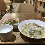 ひょうごイナカフェ - 玄米のリゾット(2019.2.19)