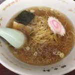 萬来軒 - 半ラーメン