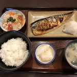焼き魚定食(さば)