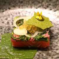 L'EAU - 信州サーモンと菜の花