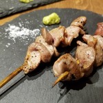 Sumibi Yakitori Dainingu Torien - 砂肝えんがわ