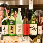 立ち呑みとうどん みのり - 季節の日本酒