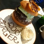 ICON - 御飯大盛りの２００バーガー記念特注モレバーガー￥ 時価❤