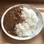 農家食堂まんま - まんまの牛すじカレーライス(アップ)